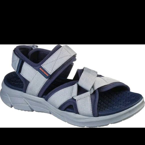 Skechers Men's Tolgus Sporty Sandal Charcoal/ Black And Navy Charcoal 237050
